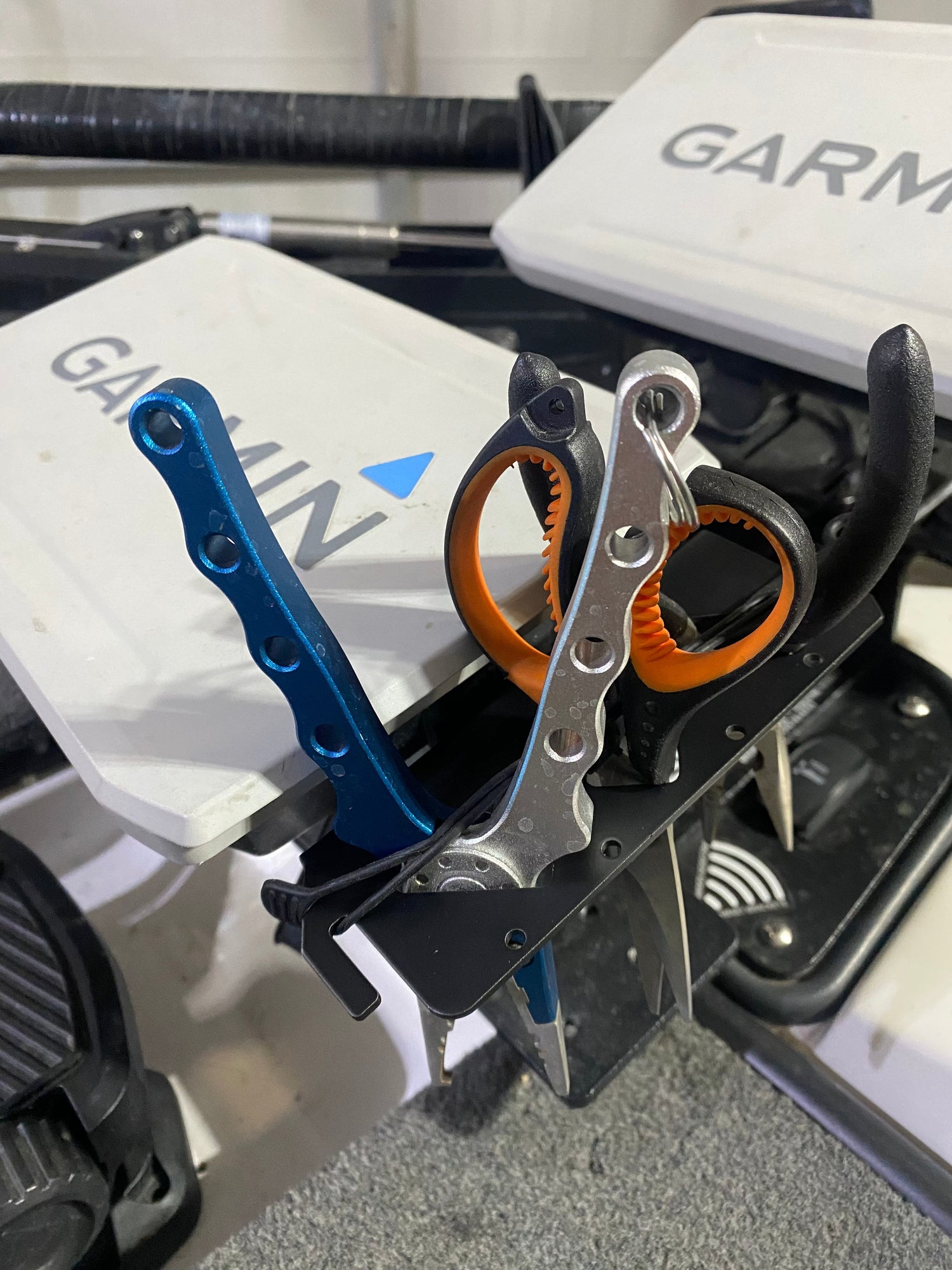 tool holder for bass boat