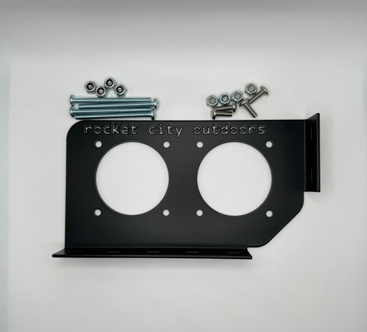 ranger bass boat double battery switch bracket that fits most ranger bass boats