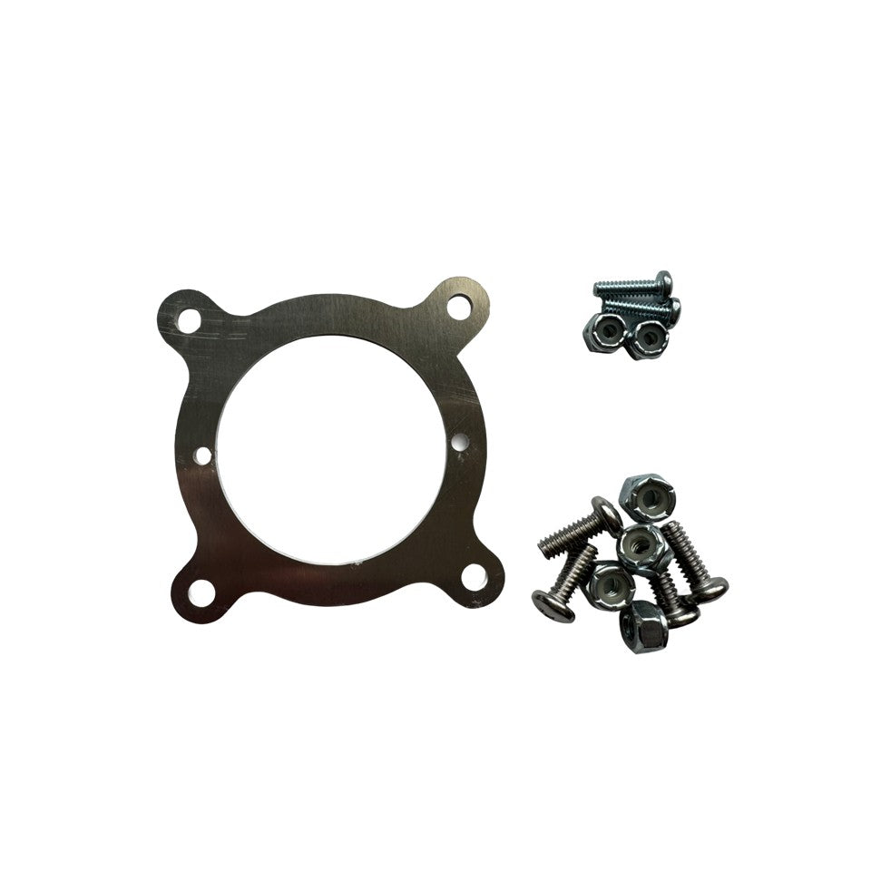 Adapter plate for flow rite remote drain plug control switch 