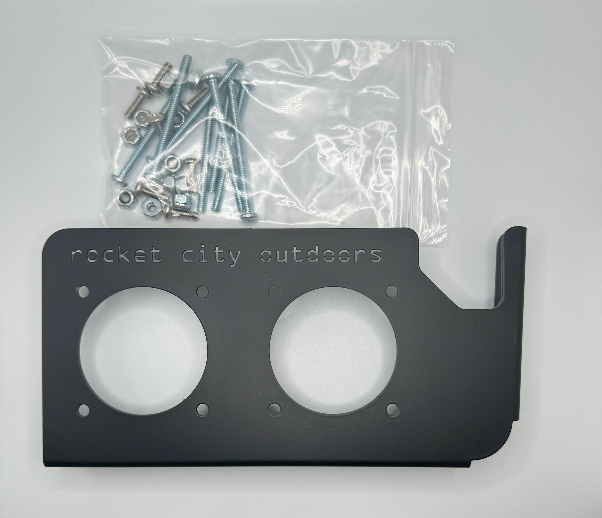 dual battery switch mounting bracket for phoenix boats with hardware
