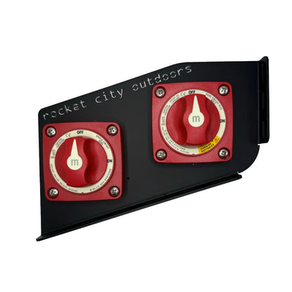 Ranger 520 521 bass boat R-series dual battery disconnect switch bracket