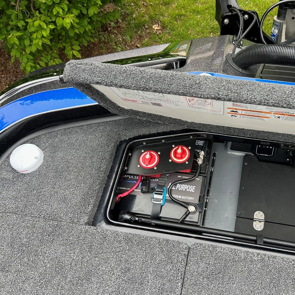 Ranger 520 521 bass boat R-series dual battery disconnect switch bracket