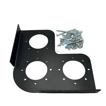 Skeeter ZX FX Bass Boat Three Battery Cutoff Switch Corner Bracket for Blue Sea Series M-series switches