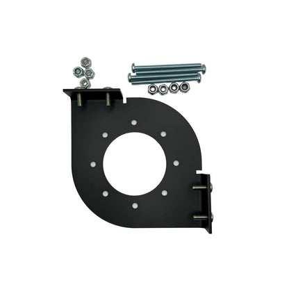 Black Powder Coated Single Generic Universal Battery Switch Mounting Bracket for Skeeter iClass FX ZX FXR ZXR iClass Bass Fishing Boats