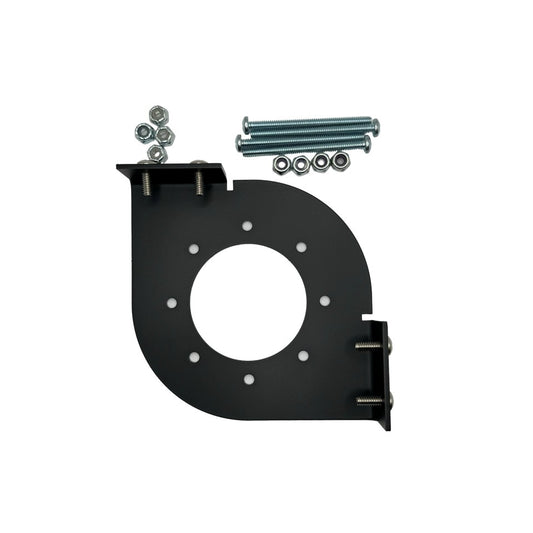 Black Powder Coated Single Generic Universal Battery Switch Mounting Bracket for Skeeter iClass FX ZX FXR ZXR iClass Bass Fishing Boats